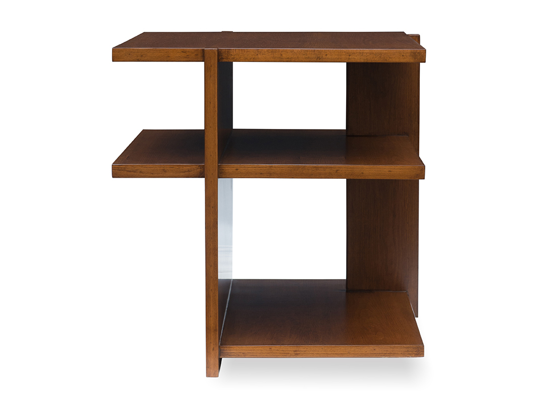 Town & Country Side Table Left American Cherry
